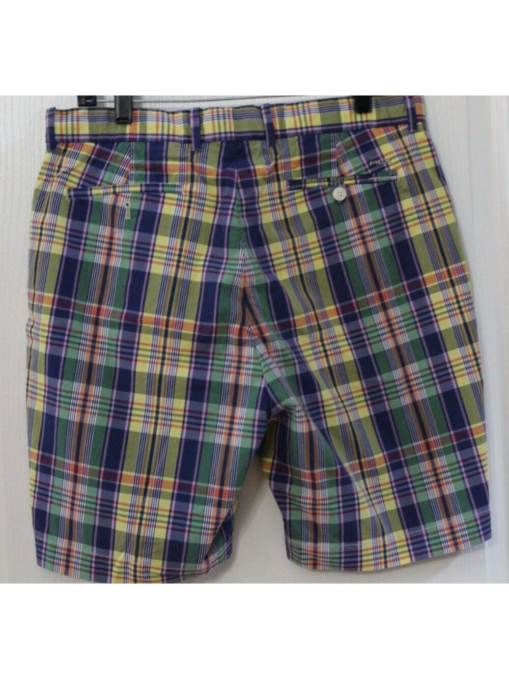 RLX Ralph Lauren Plaid Golf Shorts | Size 33 | Multicolor - Picture 2 of 8